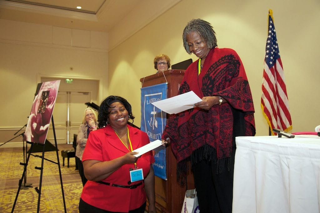 OLPH Presented 2013 Kathleen Hager Grant Award at LCUSA National Assembly